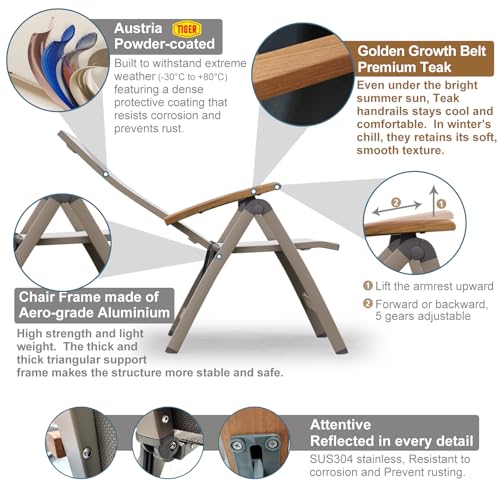 Adjustable Folding Chair