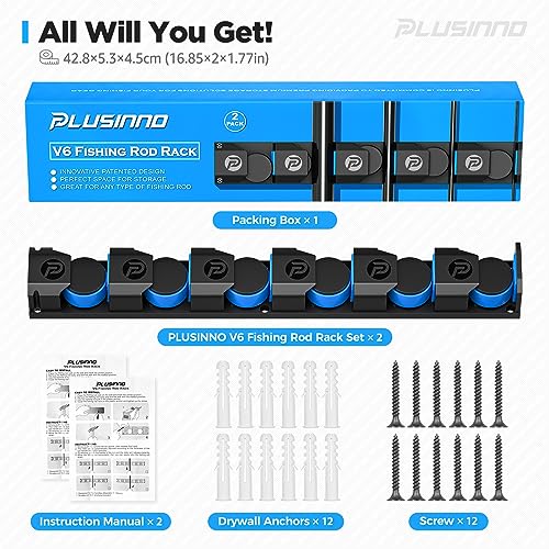 V6 Vertical Fishing Rod Holder