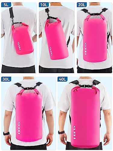 Waterproof Dry Bag Backpack with Emergency Whistle