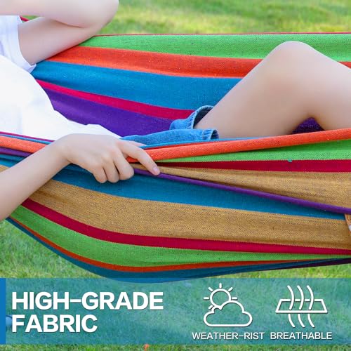 Double Hammock with Stand for Outside