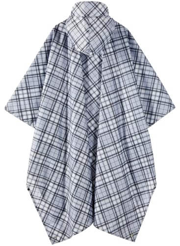 Reusable Rain Poncho for Adults