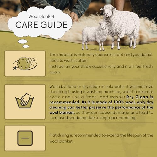 100% Wool Blanket