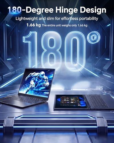 15.6'' AI Laptop with Office 365 12GB RAM 256GB SSD Win 11 Laptops