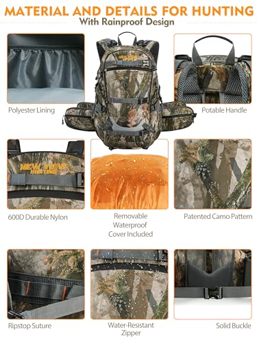Hunting Backpacks for Men 35L