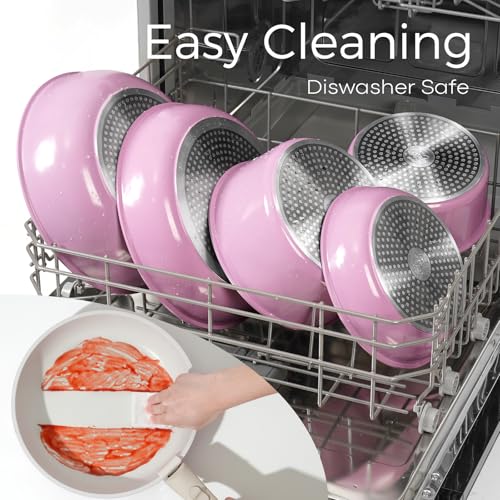 15Pcs Cookware Set with Detachable Handle