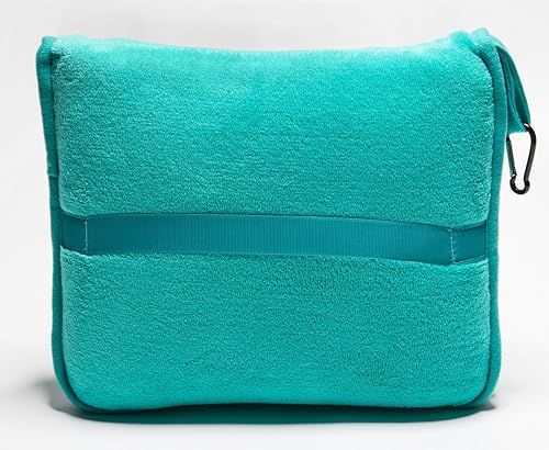 Premium Soft Travel Blanket Pillow 2 Pack Airplane (2 Count)