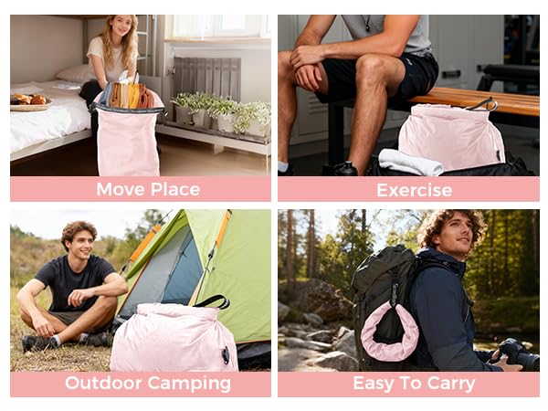 Compression Travel Laundry Bag for Dirty Clothes