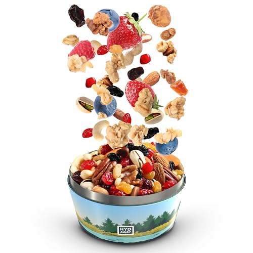 1 Quart Collapsible Insulated Bowl with Lid