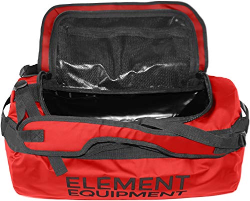 Trailhead Duffel Bag Shoulder Straps Waterproof Red Medium