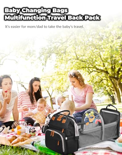 Baby Diaper Bag with Changing Station