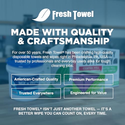 Fresh Towel Individually Wrapped Wet Wipes (100 Count)