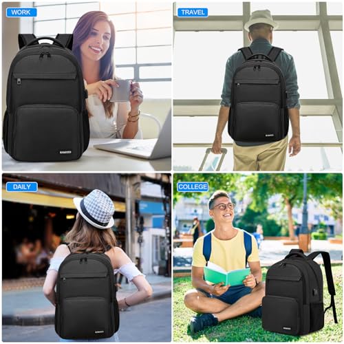 Black Backpack for School