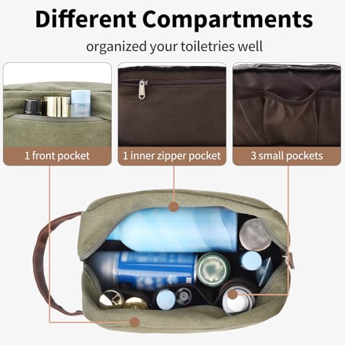 50L Canvas Duffle Bag for Travel Weekender Gym Overnight Carry