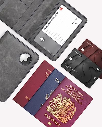 AirTag Passport Wallet