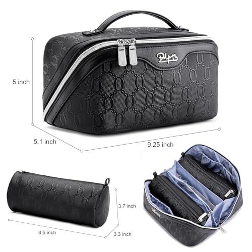 Travel Makeup Bag Cosmetic Bags for Women (3 Count)