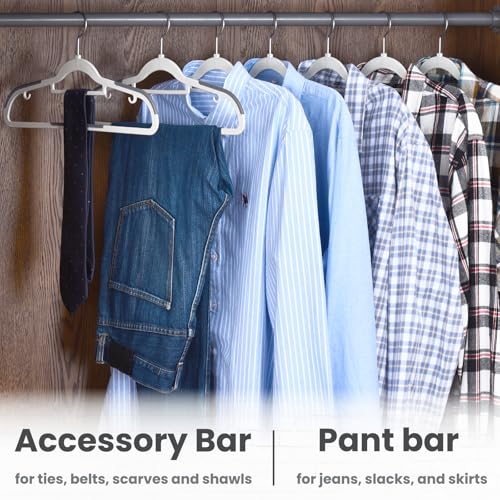Plastic Hangers 50 Pack (50 Count)