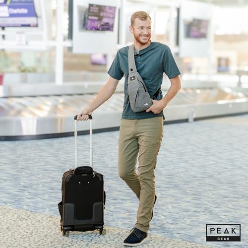 Travel Sling Bag. Compact Crossbody Bag