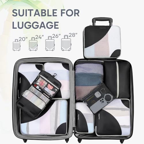 10 Set Packing Cubes for Travel (10 Count)