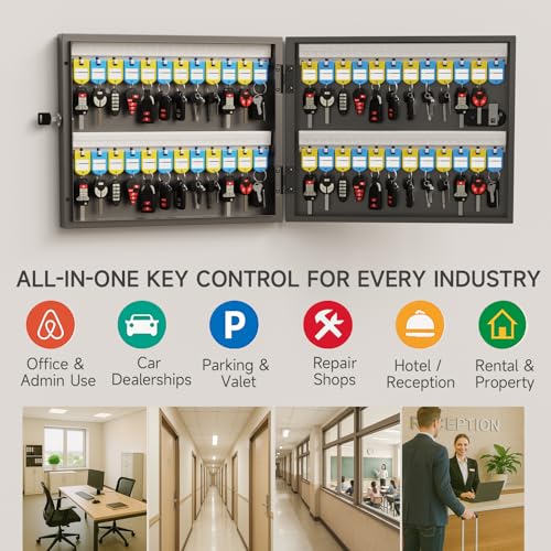 48 Keys Key Lock Box
