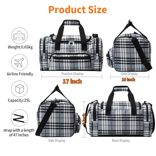 17 inch Small Duffle Bag