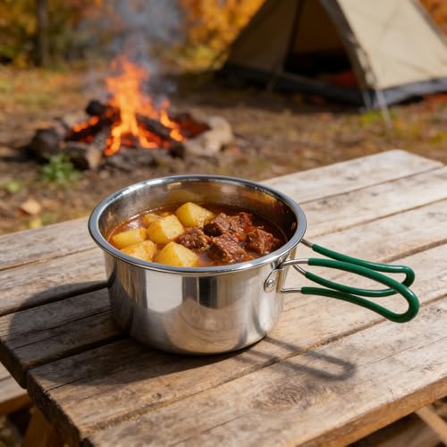 Stainless Steel Camping Cookware