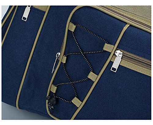 Travel Duffle Bags for Men 26" Weekender Over Night Carry On Bag Lightweight Extra Large Oxford Duffel Gym Sturdy Luggage Water