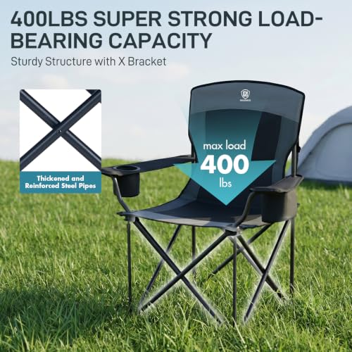 Folding Camping Chair with Cup Holder