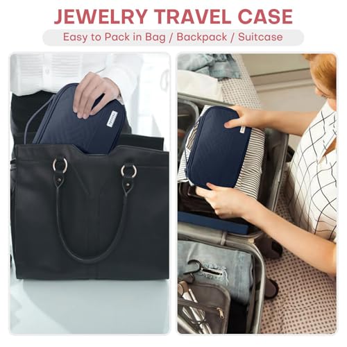 Jewelry Travel Case Organizer for Necklaces