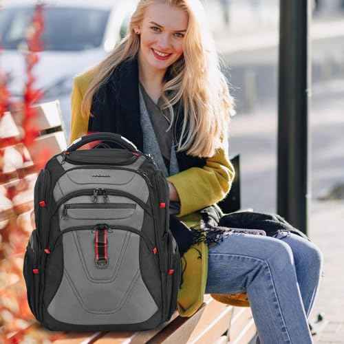 Travel Laptop Backpack 17.3 Inch XL Computer Backpack for Men