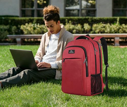 Red 15.6 inch Laptop Backpack for Women