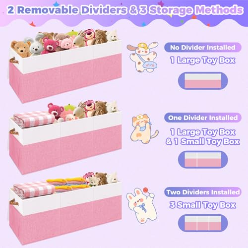 Extra Large Toy Storage Box with Lid