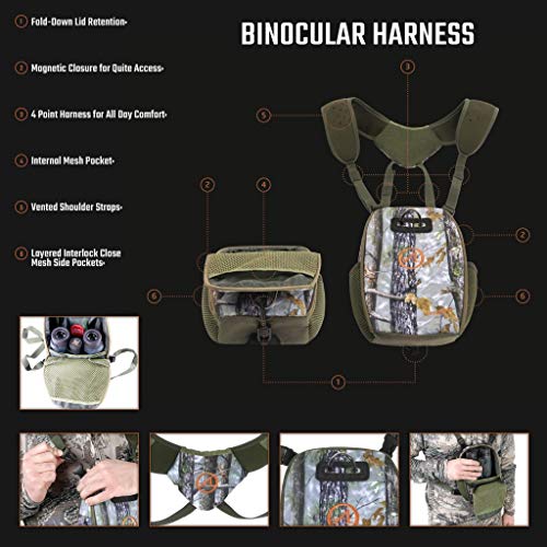 Binocular Harness with Magnetic Closure