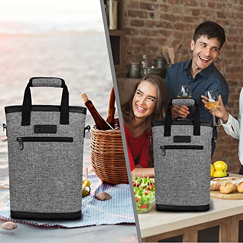 Two Bottle Wine Bag Carrier