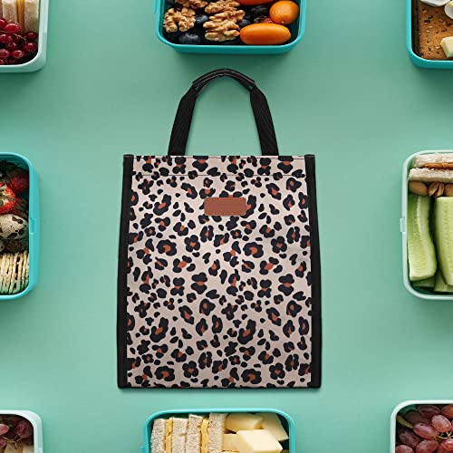 Lunch Bags for Women Insulated Reusable Lunch Tote with Internal Pocket