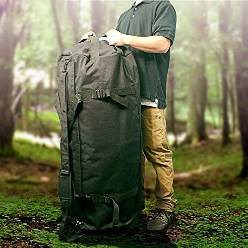 XXXL Extra Large Backpack Odor Smell Proof Duffel Bag with Carbon Lining Water Resistant Luggage Smell Absorbing Bag Odor Absorbent for Hydroponics Use, Travel, Sport Gym