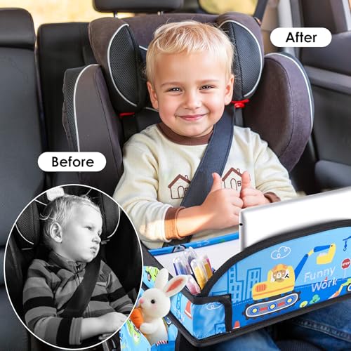 Toddler Car Seat Travel Tray FOR Road Trip Activities
