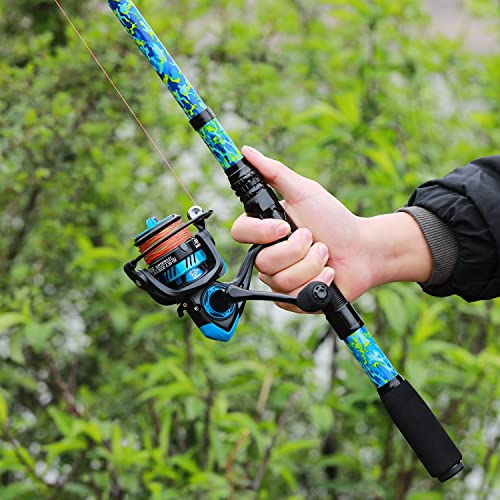 Telescopic Fishing Rod and Reel Combo