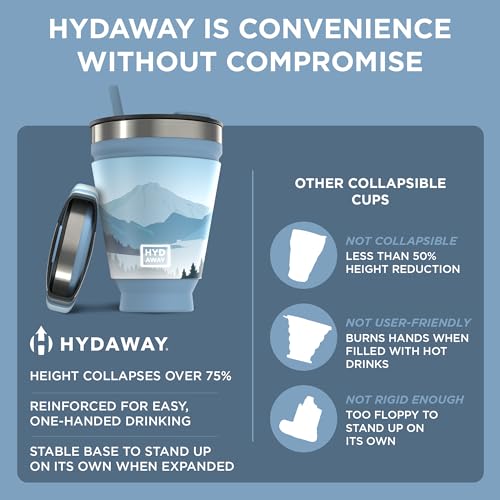 Collapsible Insulated Tumbler 16oz