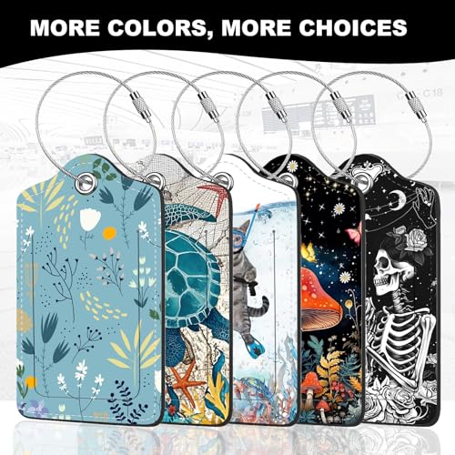 2Pack Luggage Tags for Suitcases