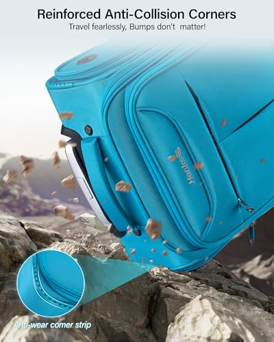 Underseat Carry On Luggage with Wheels