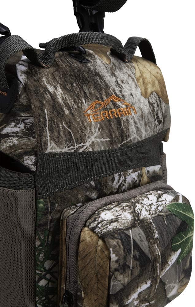 Terrain Bino Case with Harness for Hunting by Allen/Plateau and Mesa Deluxe/Brown, Green and Tan, Realtree Edge and Mossy Oak Break-Up Country
