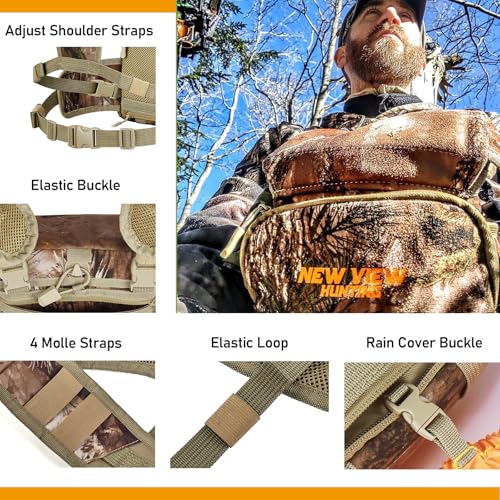 Silent Binocular Harness Chest Pack