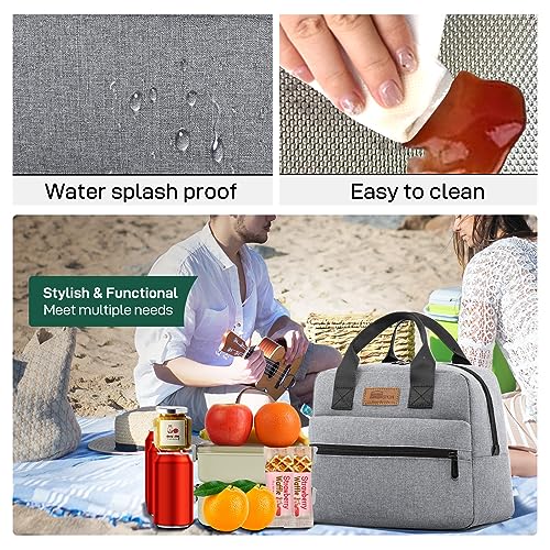 Insulated Lunch Bag for Women Men