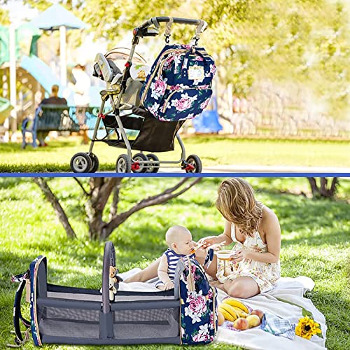 Diaper Bag Backpack with Changing Station