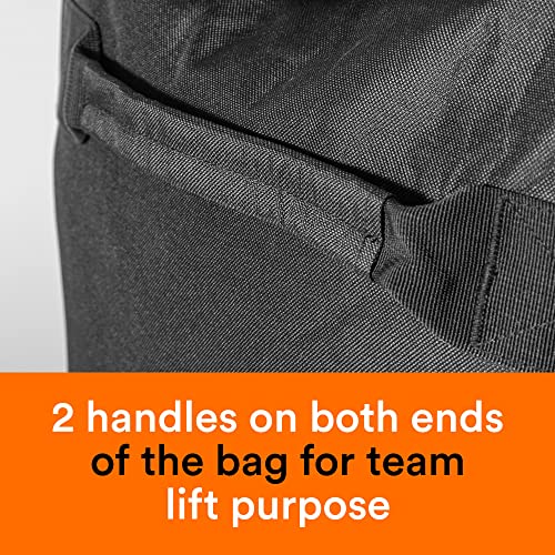 130L 36" Extra Large Heavy Duty Sports Equipment Storage Duffle Bag