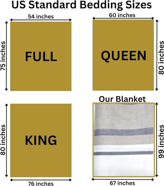Alpaca Wool Throw Blanket | Super Soft, Lightweight, Breathable and Hypoallergenic | Non-Itchy or Scratchy (Gray White Varicolored, Queen (U.S. Standard))