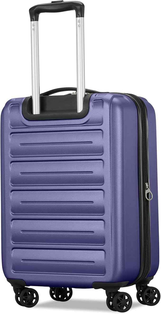 American Tourister Westridge Hardside Luggage Set with Spinner Wheels, Dusk Purple, Carry-On
