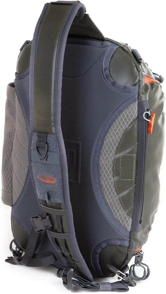 fishpond Stormshadow Fly Fishing Sling Pack | Waterproof Ambidextrous Fishing Sling Pack