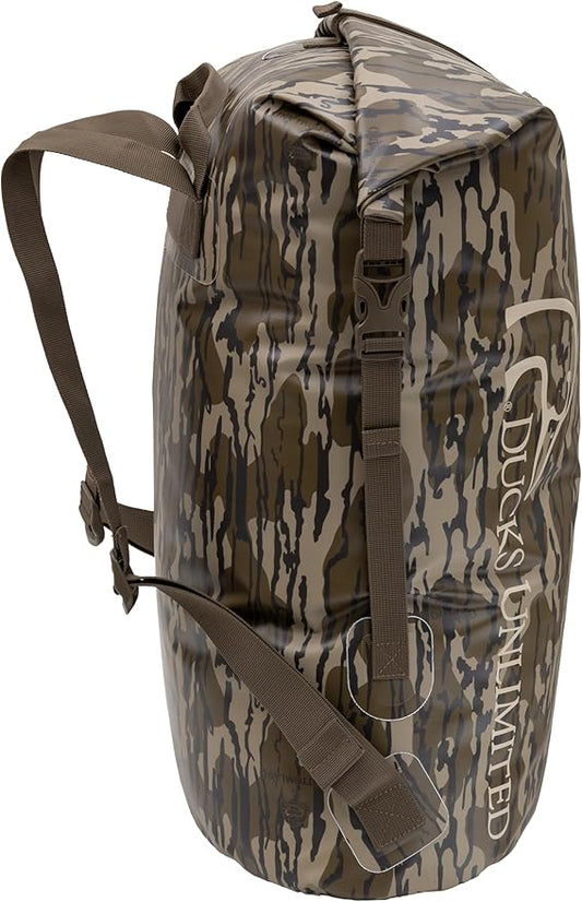 ALPS OutdoorZ Ducks Unlimited Guardian Backpack Dry Bag, 50L - Mossy Oak Original Bottomland