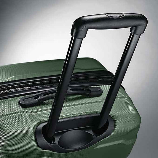 Samsonite Omni PC Hardside Expandable Luggage with Spinner Wheels, Carry-On 20-Inch, Army Green